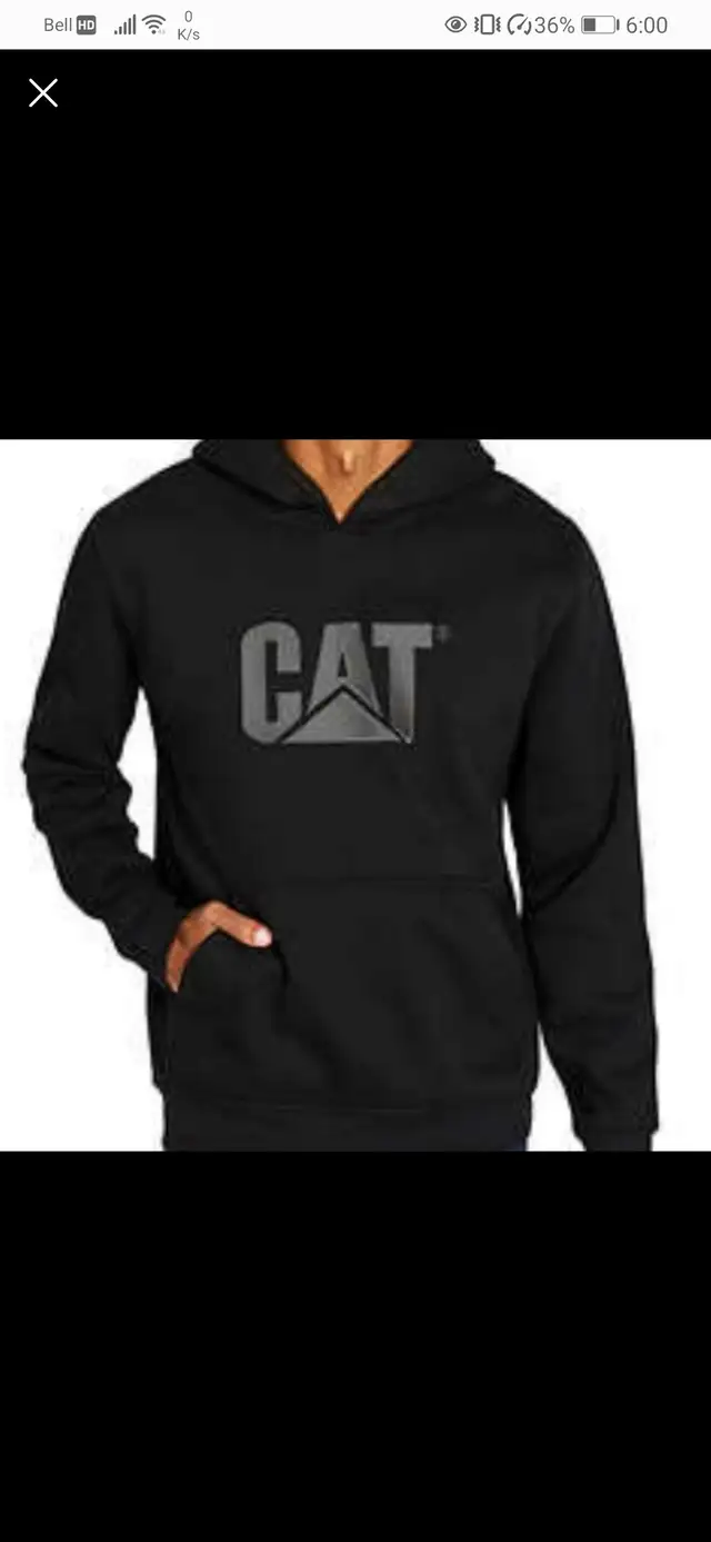 Caterpillar hoodie small in Men's in Mississauga / Peel Region - Image 3
