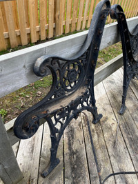 Decorative Cast Iron Bench Ends- $150 OBO