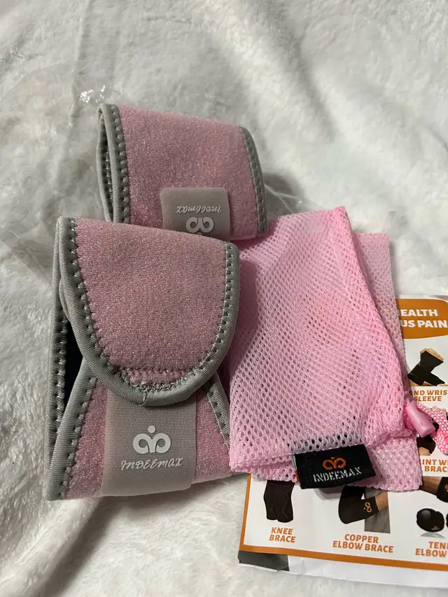 New-Indeemax Wrist Brace Pink