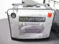 FutureSoft Double Full Size Reversible Comforter Velvet Faux Fur