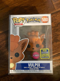 SDCC 2020 FUNKO POP EXCLUSIVE GAMESTOP FLOCKED VULPIX