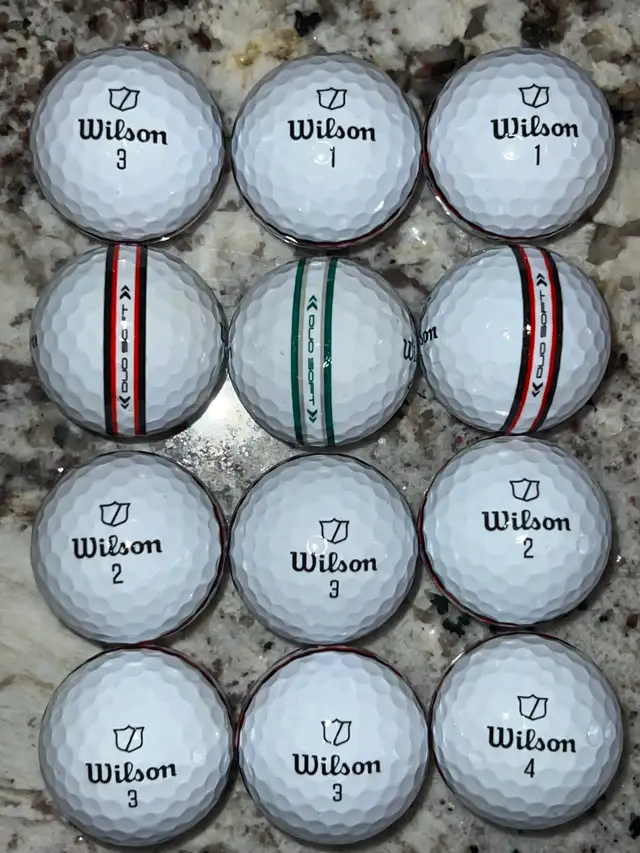Wilson Duo Soft TRK360 used golf balls in excellent condition. in Golf in Kitchener / Waterloo - Image 6