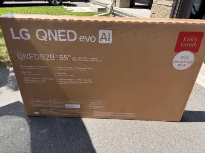 BRAND NEW LG 55” TV QNED82B, View more