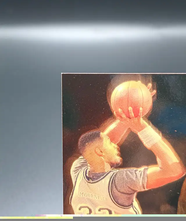 1993 Alonzo Mourning Classic Sudden Images Card # SI 10 Hoyas in Arts & Collectibles in Hamilton - Image 4