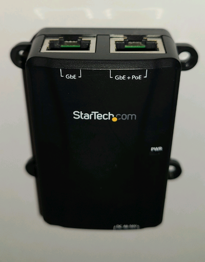 PoE+ Injector with 56V power supply  (2 available), View more