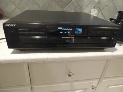 Sony CDP-CE235 5-CD Changer w/ Optical Out, 4' Cable, View more