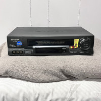 SHARP VC-H988 4-Head Hi-Fi Stereo VCR VHS Player TESTED & WORKS