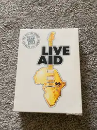 Live aid dvd box set 