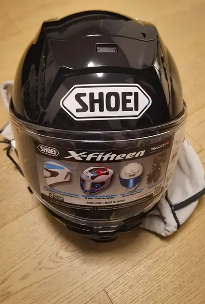 SHOEI X-Fifteen Brand new Black Size M No Tax Comes with box and all accessories Contact: Msg 647382...