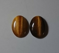 Tiger Eyes Oval Gemstones Loose Cabochon For Jewelry Making