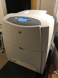 Color Laser Printer Laserjet 4650n WITH toners
