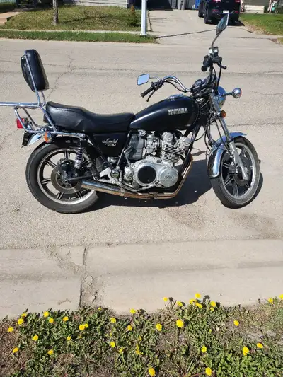 I'm selling my 1978 Yamaha XS750, a classic motorcycle known for its unique three-cylinder engine an...