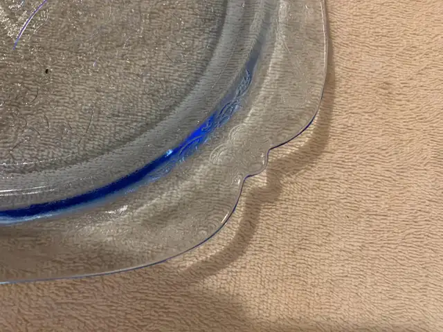 Depression Glass, Blue Madrid437917727201710082