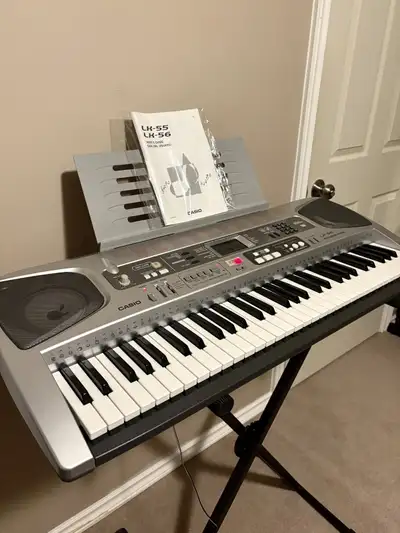 PIANO KEYBOARD IN EXCELLENT CONDITION & ACCESSORIES , View more