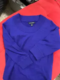 Beautiful royal blue wool sweater  - new