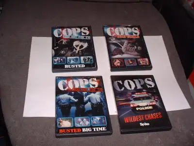 DVD LOT COPS BAD GIRLS TOO HOT FOR TV AND MORE, View more