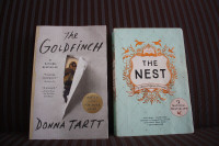 Selling as a lot of 2. The Goldfinch - Tartt, The Nest - Sweeney