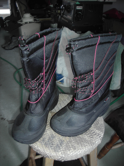 Botte longue lacer/zipper size9 neuve, View more
