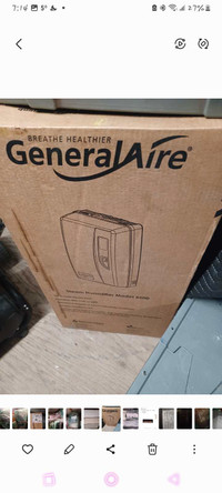 General Air steam humidifier model 5500