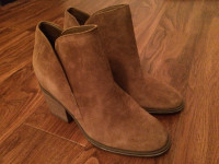 New: Suede Ankle Boots - Size 6.5