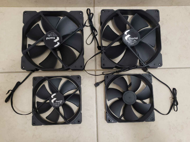 Fractal desktop computer fans in System Components in Mississauga / Peel Region