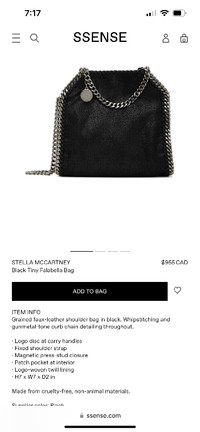 Stella McCartney Black Faux Leather and Wood Elyse Star Platform