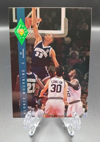 1992-93 Alonzo Mourning Classic Draft Picks Basketball Card #319