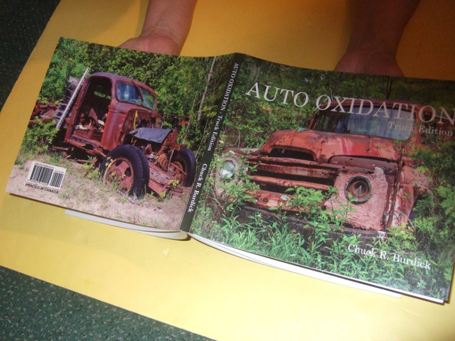 Trucks rusting - Auto Oxidation signed Ford Chevy Dodge Fargo in Non-fiction in Oakville / Halton Region