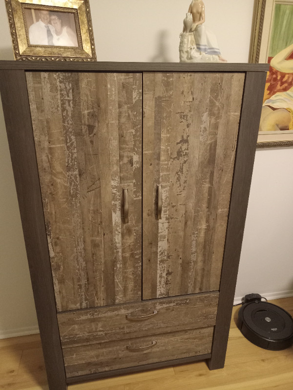 armoire de chambre + 2 tables de chevet /wardrobe & 2 nightstand