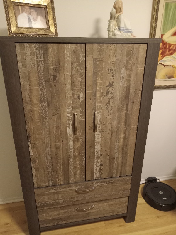 armoire de chambre + 2 tables de chevet /wardrobe & 2 nightstand