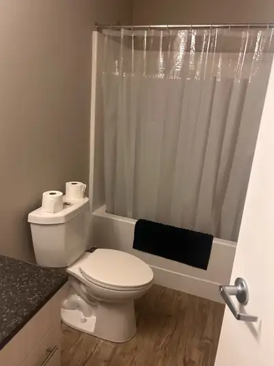 Looking for a roommate would like a single person only, one private room and a full bathroom. With a...