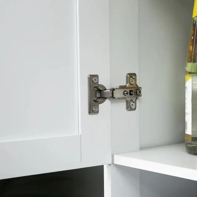 71" Kitchen Pantry Buffet with Hutch Storage Cabinet Microwave O in Hutches & Display Cabinets in Markham / York Region - Image 10