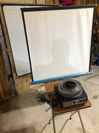 Slide projection equipment