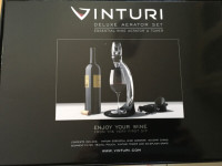 Vinturi Deluxe Red Wine Aerator Tower Set-Great Gift Idea