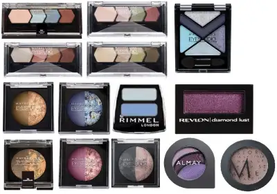 Maybelline, Rimmel, Revlon, Almay, Eye Shadow Palettes, View more