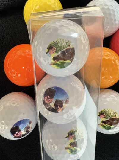 Christmas Family Gift Deal local Printed 1 doz custom golf balls, View more