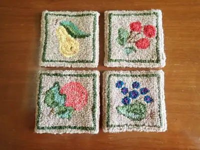 4  Hand Hooked Mug  Rugs, View more
