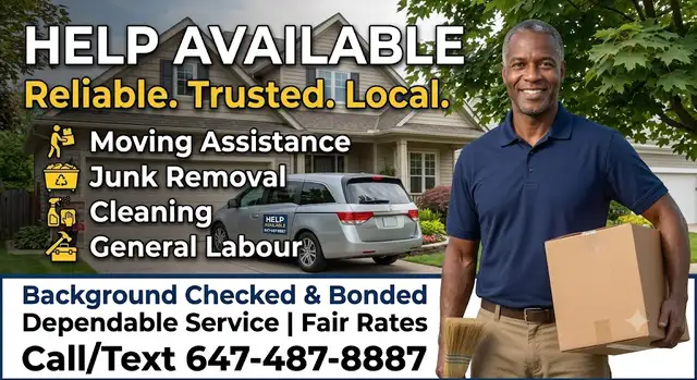 Help Available - general labour
