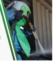 Our mobile sandblasting services are available in your area, offering dry blasting, wet blasting, an...