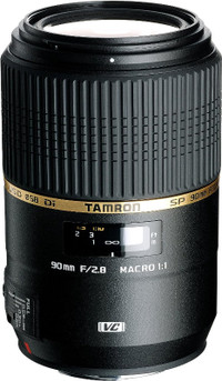 Tamron SP 90MM F/2.8 DI Macro 1:1 VC USD for Nikon