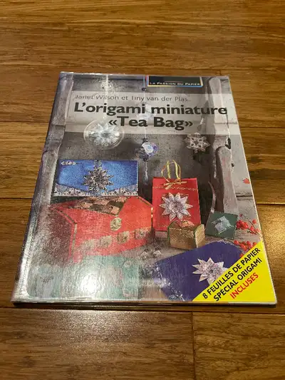 Janet Wilson - L’origami miniature << Tea Bag >>., View more