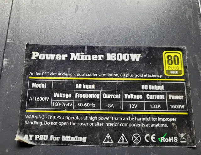 Switching Power Supply Special for BTC Mining Rigi in System Components in City of Montréal - Image 3