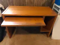FREE oak laminate computer desk