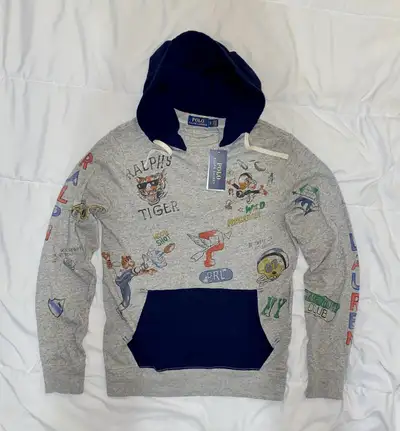 POLO RL MENS HOODIE NEW WITH TAGS RARE, View more