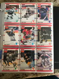 NFL Pro Set,Hockey Card Score 1989-1990 & Upper Deck Cards 90-91