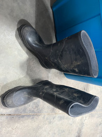 Rubber boots