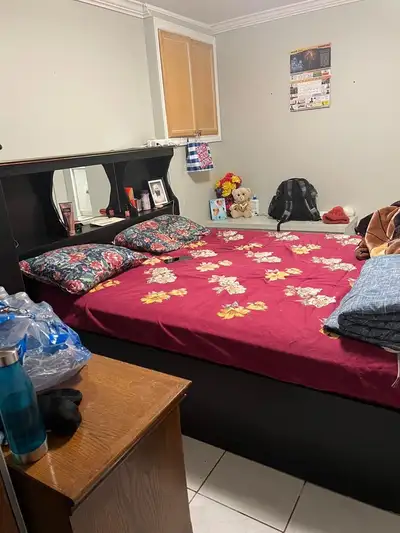 Room is available in Basement We are looking for girls only Shared by two girls $450 each Utilities...
