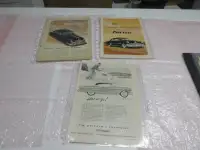 1947, '50 Pontiac, '55 Chev,  Winchester rifle,  Ballantine ads