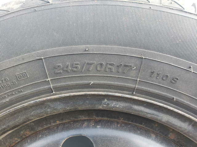 4 Winter Tires with Steel Wheels, 17 Inch in Tires & Rims in Guelph - Image 2