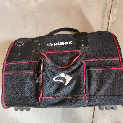 For Sale. Tool bags. Black Husky bag & Snap On bag are used - very little. Red Husky bag & Proto bag...